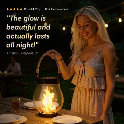 COSLIGHT™ FlameGlow Solar Lanterns
